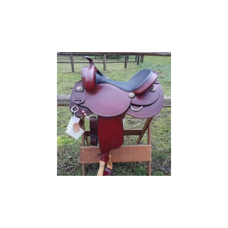 Selle Western Enfant Avec étriers BUDDY STRIERS, Fabrication Américaine