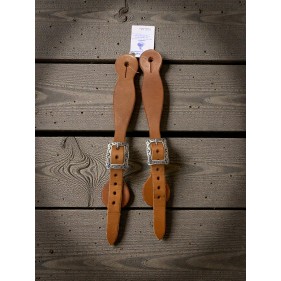 Lanières d'éperons cuir