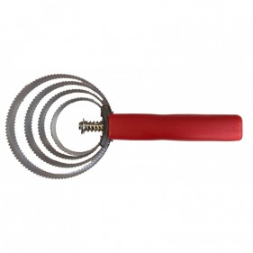 Etrille métallique ronde...