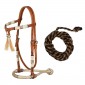 Bosal + Rênes Mecate en Crin
