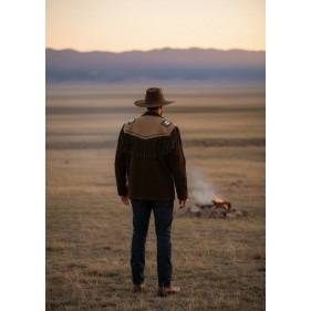 Veste à franges 2 Homme...