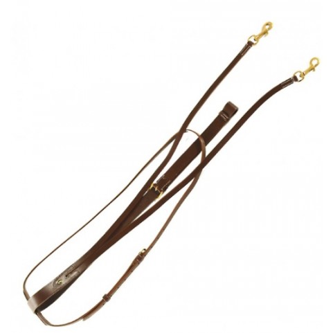 Martingale D’entraînement Pour Cheval En Cuir Marron – Occasion
