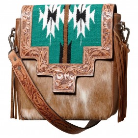 Sac bandoulière Peau de...