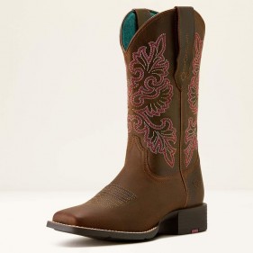 Bottes Western Dame Round...